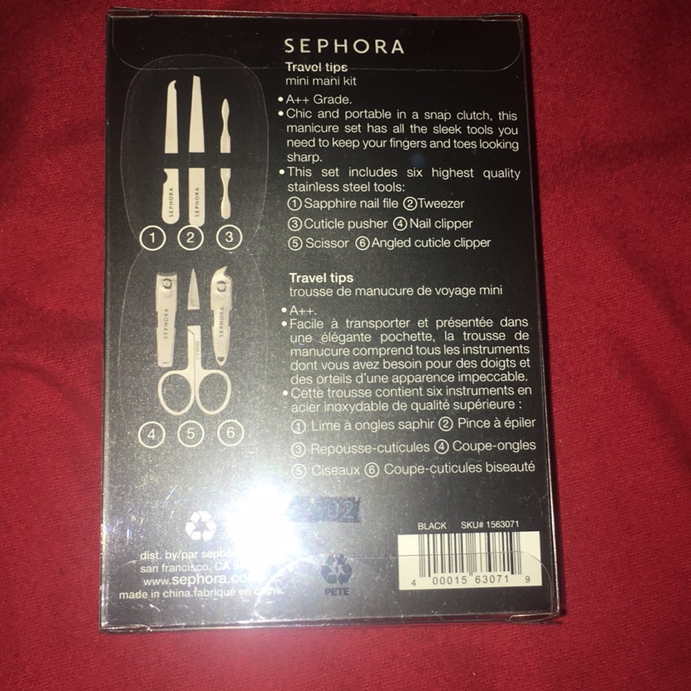 Sephora Mini mani kit